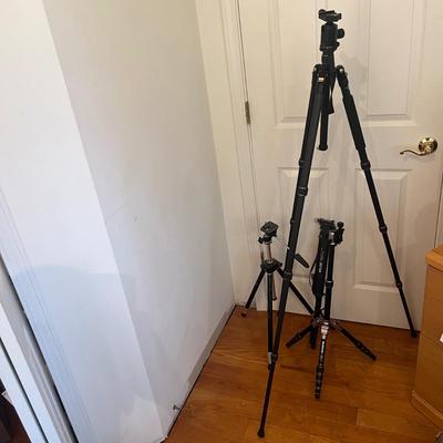 Slik Monopod & Trio of Tripods (O-MG)