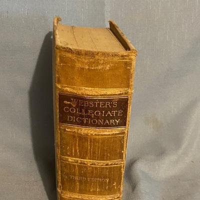 1927 Webster Dictionary