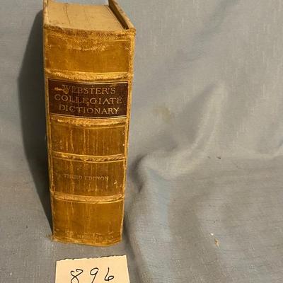 1927 Webster Dictionary