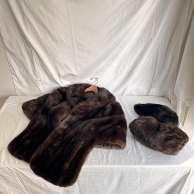 Mink Stole, Muff, and Hat (P-DZ)