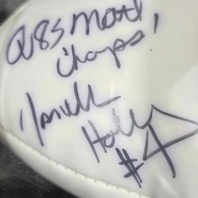 Jamelle Holieway OU Oklahoma Sooners 1985 Champs Signed Autograph Football