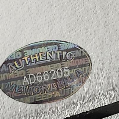 Kevin Lockett Kansas State Signed football, authenticated by Authentic Memorabilia