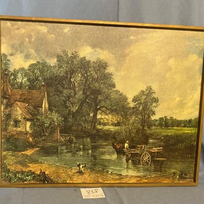 Vintage Picture on Canvas