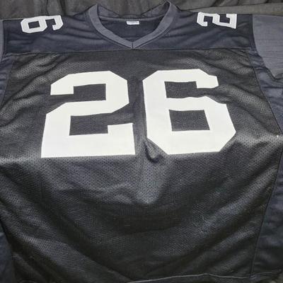 Pittsburgh Steelers Rod Woodson Autographed Black Jersey Leaf COA