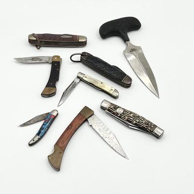 Set Of Ten (10) Knives