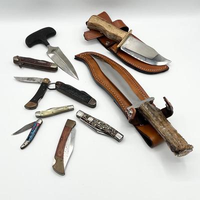 Set Of Ten (10) Knives