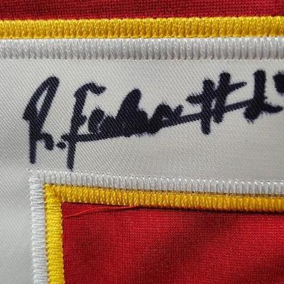 Rashad Fenton Kansas City signed jersey, JSA COA