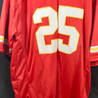 Clyde Edwards Helaire Signed Autographed Kansas City Jersey JSA COA