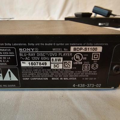 Three Sony Blu-Ray/DVD Players (LR-JS)