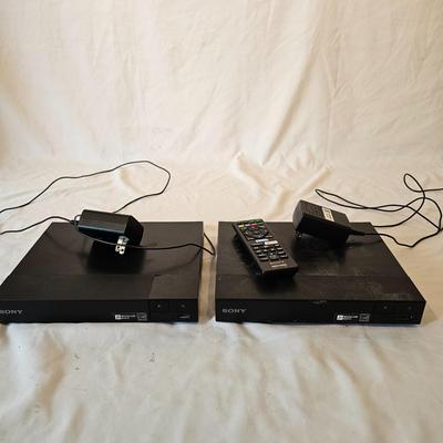 Three Sony Blu-Ray/DVD Players (LR-JS)
