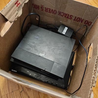 Three Sony Blu-Ray/DVD Players (LR-JS)