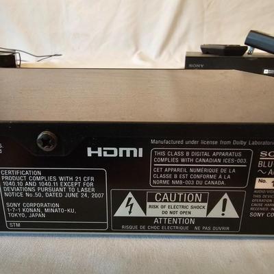 Three Sony Blu-Ray/DVD Players (LR-JS)