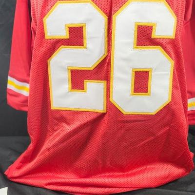 Damien Williams Signed K C Chiefs Jersey Inscribed (Beckett COA)