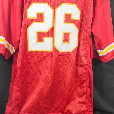 Damien Williams Signed K C Chiefs Jersey Inscribed (Beckett COA)