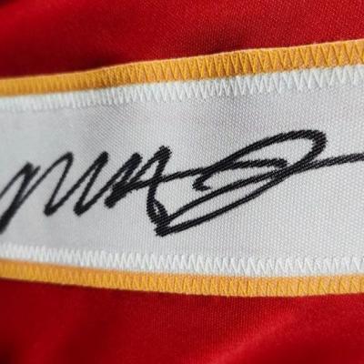 Mecole Hardman ITEM TYPE: Signed Kansas City Chiefs Custom Red Jersey, JSA COA