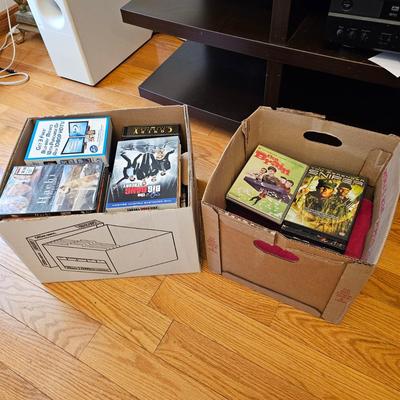 Collection of DVD & Blu-Ray Movies (LR-JS)