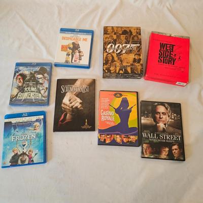 Collection of DVD & Blu-Ray Movies (LR-JS)