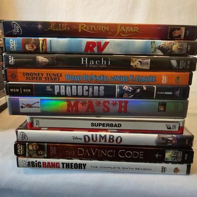 Collection of DVD & Blu-Ray Movies (LR-JS)