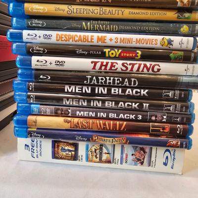 Collection of DVD & Blu-Ray Movies (LR-JS)