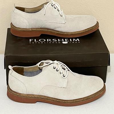 FLORSHEIM ~ Men’s Size 8.5 D Plain Toe Leather Oxfords