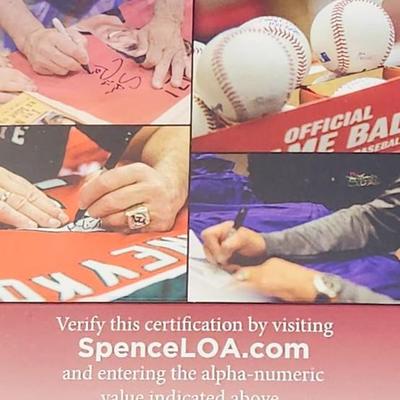 Nicky Lopez Autographed Signed Kansas City Royals Jersey JSA COA