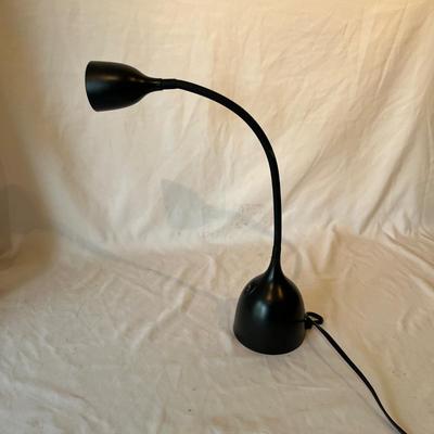 Two Black Desk Lamps (O-MG)