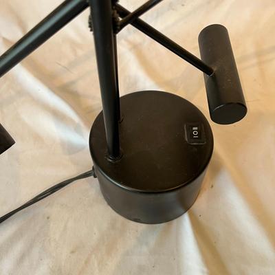 Two Black Desk Lamps (O-MG)
