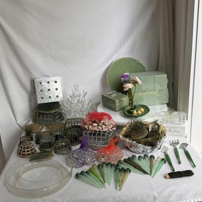Flower Frogs, Floral Arrangement Foam, and More (P-DZ)