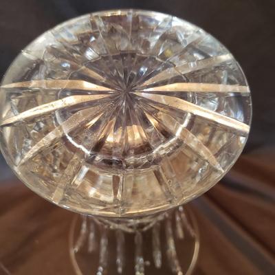 Hand Cut Glass Vase From the Czech Republic and More (P-KD)