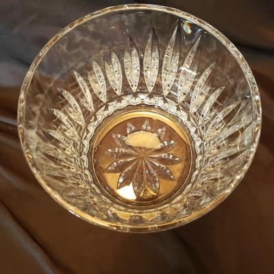 Hand Cut Glass Vase From the Czech Republic and More (P-KD)