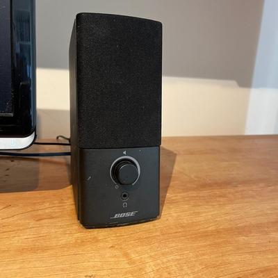 HP Computer & Dell Monitor With Bose Speakers (O-MG)