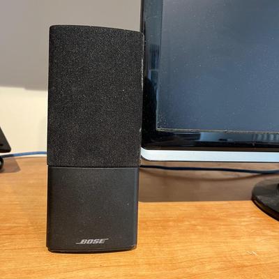 HP Computer & Dell Monitor With Bose Speakers (O-MG)