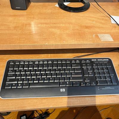 HP Computer & Dell Monitor With Bose Speakers (O-MG)