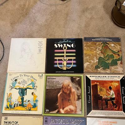 Multi Genre Vinyl Record Assortment (P-RG)