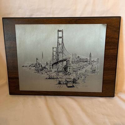 Engraving, Clock, Barometer & Map (O-MG)