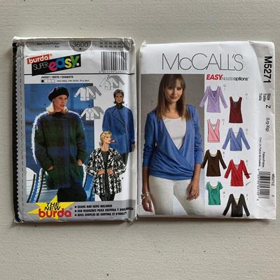 McCall's, Simplicity, Butterick and Kwik Sew Sewing Patterns (P-KD)