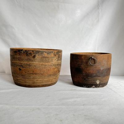 Primitive Wooden Bowls (P-DZ)