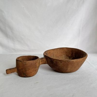 Primitive Wooden Bowls (P-DZ)