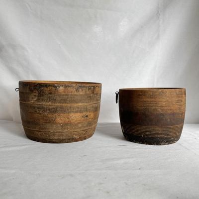Primitive Wooden Bowls (P-DZ)