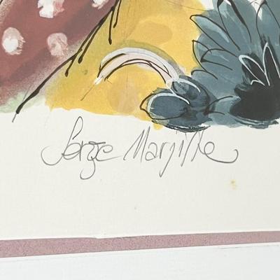 SERGE MARJISSE ~ S/N Framed Print ~ *Read Details