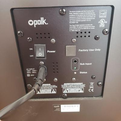 Polk Sound System: Subwoofer & Sound Bar (P-KD)