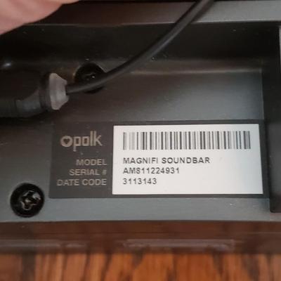 Polk Sound System: Subwoofer & Sound Bar (P-KD)