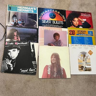 Fifty Plus Vinyl Records - Joplin, Rock Classics, John Denver & More (P-RG)