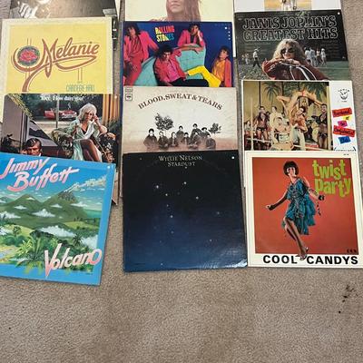 Fifty Plus Vinyl Records - Joplin, Rock Classics, John Denver & More (P-RG)