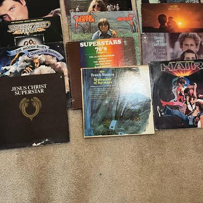 Fifty Plus Vinyl Records - Joplin, Rock Classics, John Denver & More (P-RG)