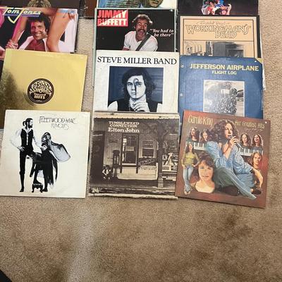 Fifty Plus Vinyl Records - Joplin, Rock Classics, John Denver & More (P-RG)