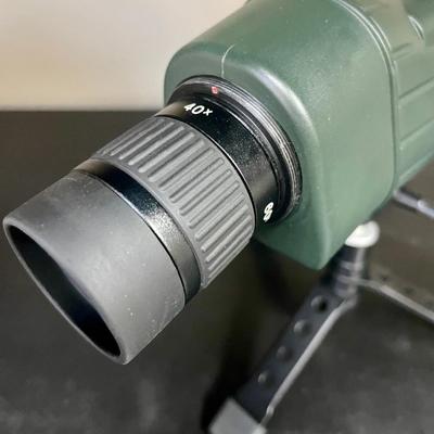 Bushnell Trophy Spotting Scope Green 20-60x65mm Tripod Hard Case Soft Case