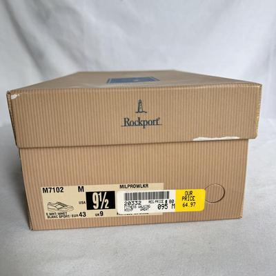 Clarks and Rockport New in Box Men’s Shoes - Sizes 9 1/2 and 10 (PC-DZ)