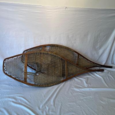 Vintage Wooden Snow Shoes (DR-MG)