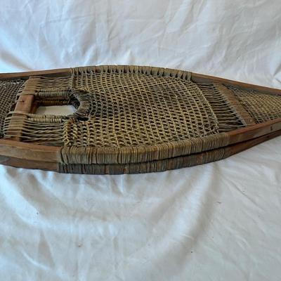 Vintage Wooden Snow Shoes (DR-MG)